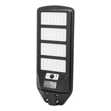 Aigostar - Lampadaire solaire avec détecteur LED/200W/3,2V 12000mAh IP65 6500K + Télécommande