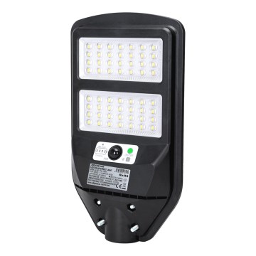 Aigostar - Lampadaire solaire avec détecteur LED/70W/3,2V 4000mAh IP65 6500K + Télécommande