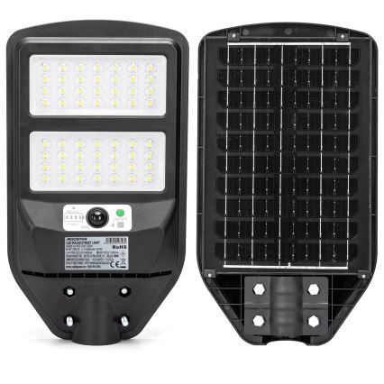 Aigostar - Lampadaire solaire avec détecteur LED/70W/3,2V 4000mAh IP65 6500K + Télécommande