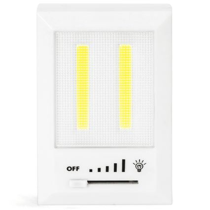 Aigostar - Lampe de nuit portable LED/4xAAA 6500K