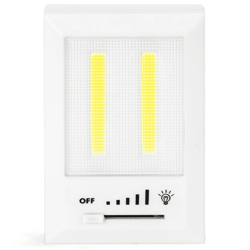 Aigostar - Lampe de nuit portable LED/4xAAA 6500K