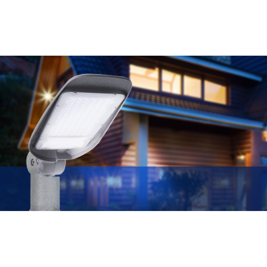 Aigostar - Lampe de rue SLIM LED/200W/230V 6500K IP65