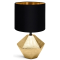 Aigostar - Lampe de table 1xE14/40W/230V doré/noir
