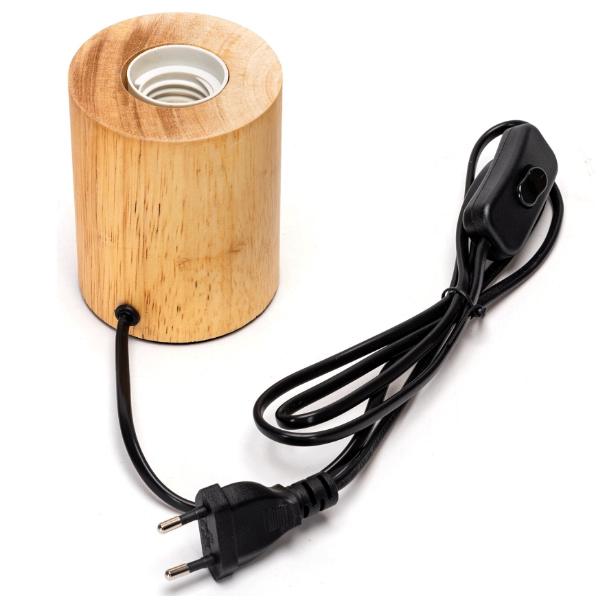 Aigostar - Lampe de table 1xE27/60W/230V beige