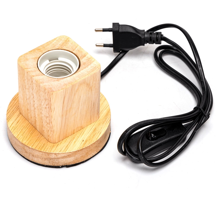 Aigostar - Lampe de table 1xE27/60W/230V beige