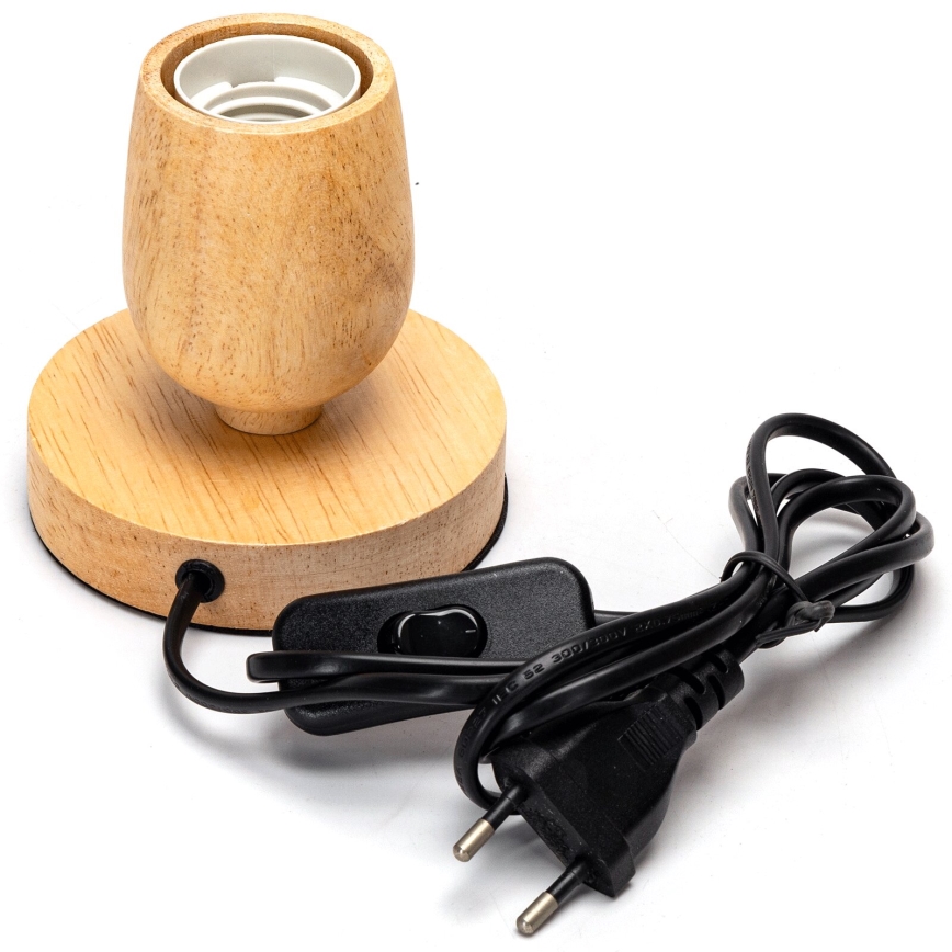 Aigostar - Lampe de table 1xE27/60W/230V beige