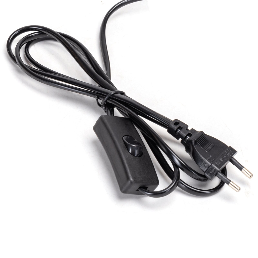 Aigostar - Lampe de table 1xE27/60W/230V noir