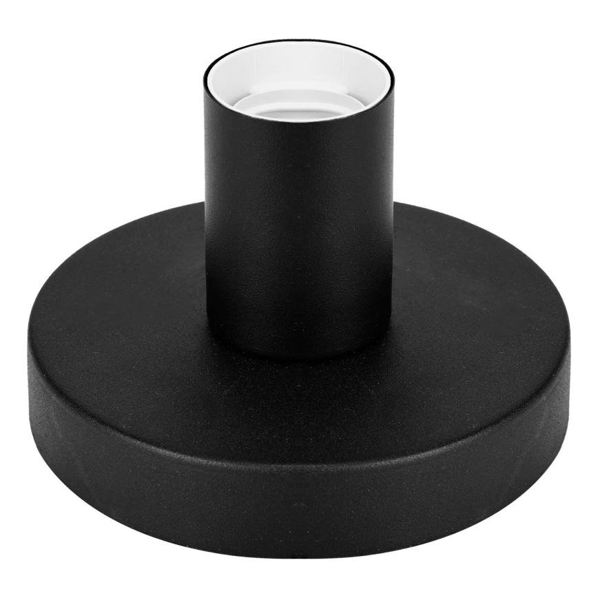 Aigostar - Lampe de table 1xE27/60W/230V noir