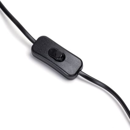 Aigostar - Lampe de table 1xE27/60W/230V noir