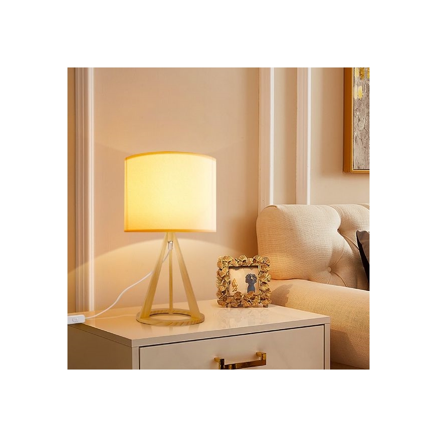 Aigostar - Lampe de table 1xE27/60W/230V pin