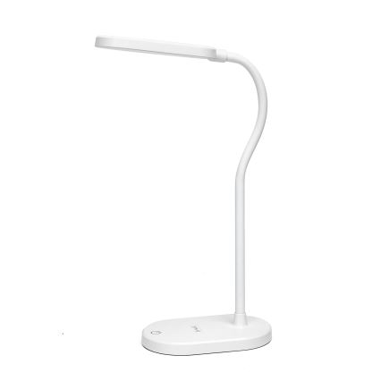 Aigostar - Lampe de table à intensité variable LED avec charge sans fil LED/2,5W/5V blanc