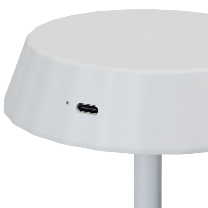 Aigostar - Lampe de table LED dimmable AMBIENT LED/2,4W/5V 3000-6500K blanche