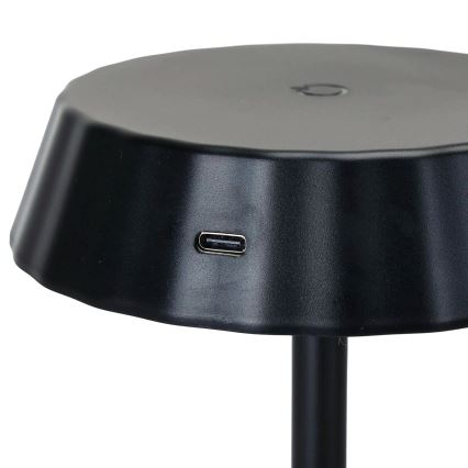 Aigostar - Lampe de table LED dimmable AMBIENT LED/2,4W/5V 3000-6500K noire