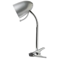 Aigostar -  Lampe de table pince 1xE27/36W/230V argent/chrome