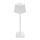 Aigostar - Lampe de table RGBW extérieure à intensité variable rechargeable LED/4W/5V 3600mAh blanche IP54