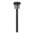 Aigostar - Lampe solaire à LED/2V 6500K IP44 40 mAh noire