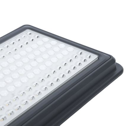 Aigostar - lampe de rue solaire LED avec détecteur LED/400W/3,2V 3000/4000/6500K 4800mAh + télécommande