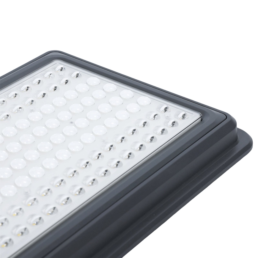 Aigostar - lampe de rue solaire LED avec détecteur LED/400W/3,2V 3000/4000/6500K 4800mAh + télécommande