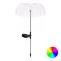 Aigostar - Lampe solaire décorative RGB LED/0,03W/1,2V 300 mAh 70cm IP44