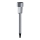 Aigostar - Lampe solaire LED/0,006W/1,2V 29,5 cm 40 mAh chrome mat 6500K IP44