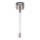 Aigostar - Lampe solaire LED/0,006W/1,2V 36,7cm chrome mat 6500K IP44
