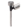 Aigostar - Lampe solaire LED/0,006W/1,2V 37,5cm chrome mat 6500K IP44