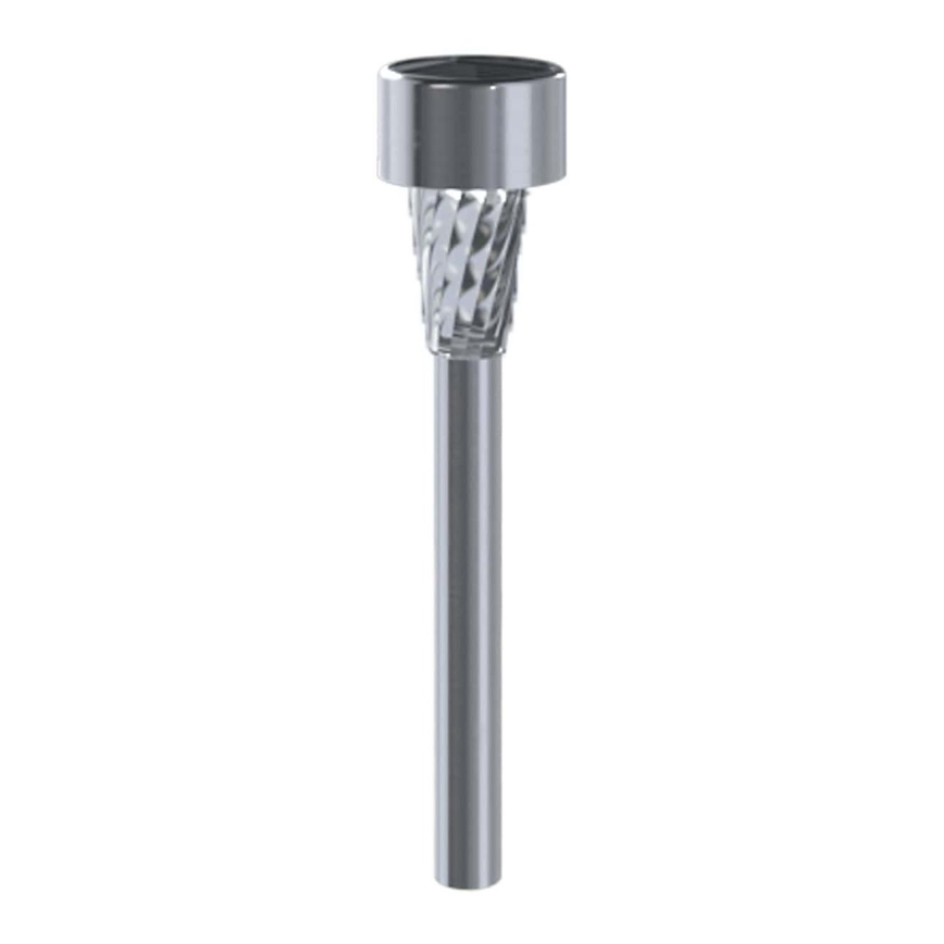Aigostar - Lampe solaire LED/0,006W/1,2V 40 mAh 29,5 cm chrome mat 6500K IP44