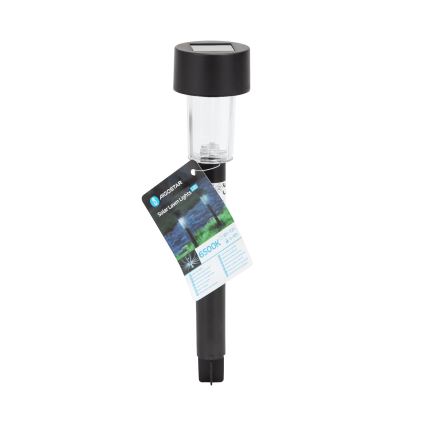Aigostar - Lampe solaire LED/0,006W/1,2V 40mAh 6500K IP44 29,5 cm