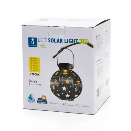 Aigostar - Lampe solaire LED/0,16W/2V 3000K IP44