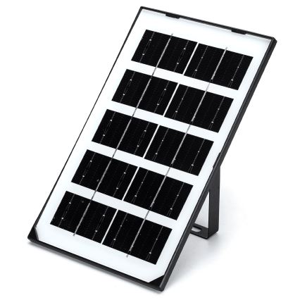 Aigostar - Luminaire solaire LED/35W/12V 3000 mAh 6500K IP65 Ø 16,8 cm + télécommande