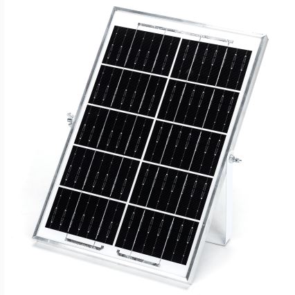 Aigostar - Luminaire solaire LED/70W/12V 6000 mAh 6500K IP65 Ø 20,5 cm + télécommande
