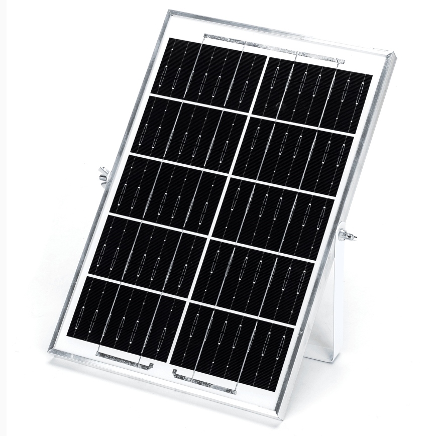 Aigostar - Luminaire solaire LED/70W/12V 6000 mAh 6500K IP65 Ø 20,5 cm + télécommande