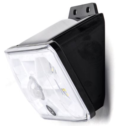 Aigostar - Lampe solaire LED avec capteur LED/3,7V 6500K 500 mAh IP65 noire