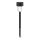 Aigostar - Lampe solaire LED LED/0,06W/2V 32,7 cm 6500K IP44 600 mAh noire