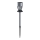 Aigostar - Lampe solaire RGB LED/0,006W/1,2V 35,5 cm 100 mAh chrome mat IP44