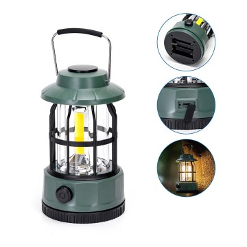 Aigostar - Lampe torche de camping à intensité variable rechargeable LED/2,87W/3,7V