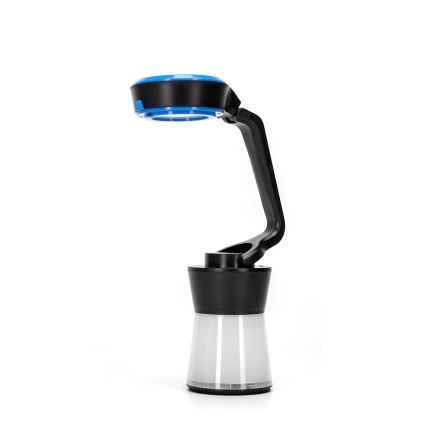 Aigostar - Lampe torche de camping LED à intensité variable 3en1 LED/3xAA noir/bleu