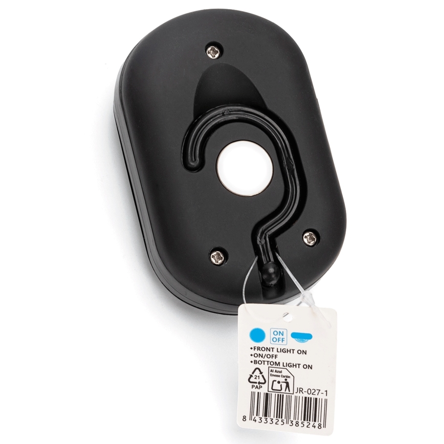 Aigostar - Lampe torche LED 3 W, 3 × AAA