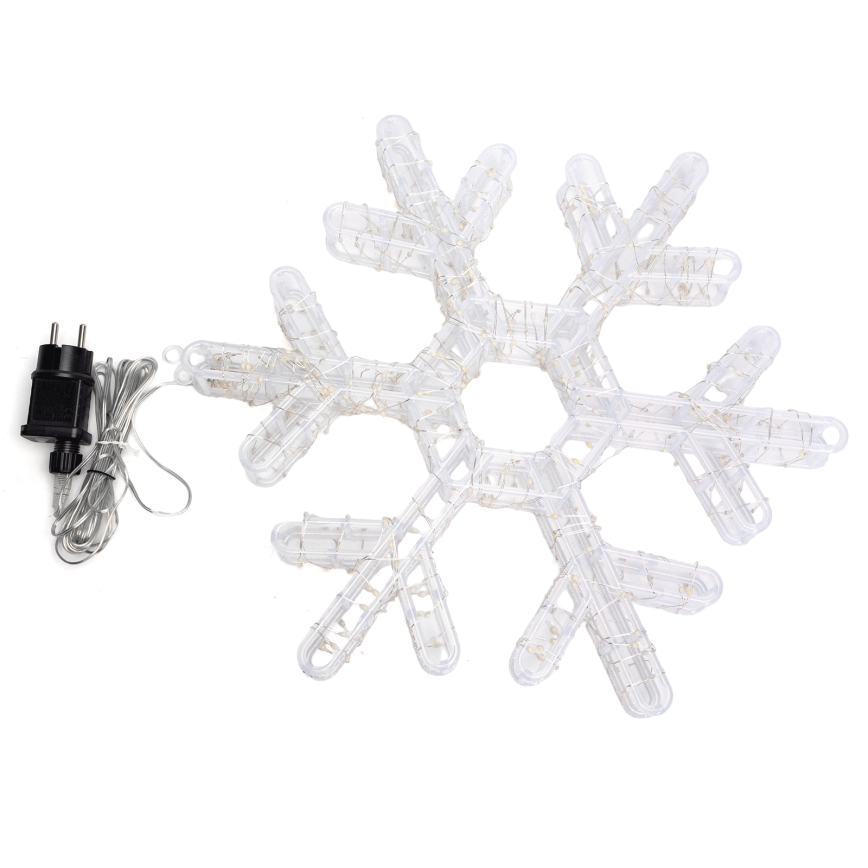 Aigostar - LED Décoration de Noël d'extérieur 540xLED/6W/230V 43 cm IP44 flocon blanc chaud