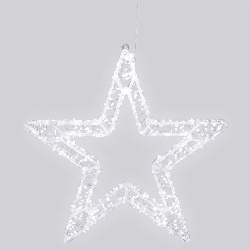 Aigostar - LED Décoration de Noël extérieure 540xLED/6W/230V 43 cm IP44 flocon blanc froid