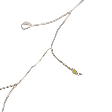 Aigostar - LED guirlande de Noël d'extérieur 50xLED/8 fonctions 3xAA 1,8m IP44 multicolore