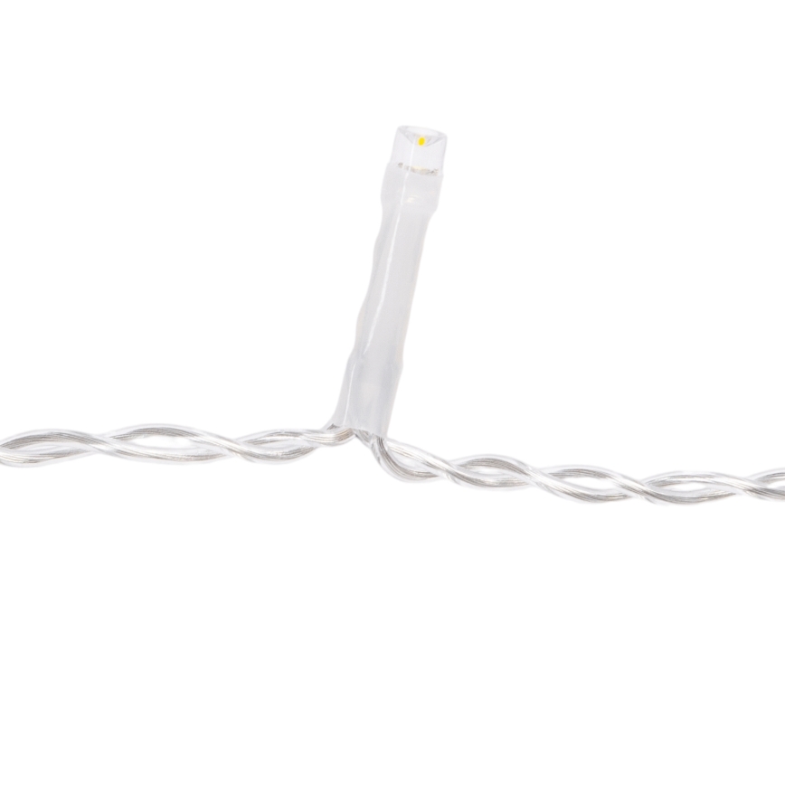 Aigostar-LED Guirlande de Noël extérieure 100xLED/8 fonctions 3xAA 8x0,4m IP44 multicolore