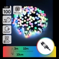 Aigostar - LED guirlande décorative d'extérieur 100xLED/8 fonctions 10 m IP44 multicolore