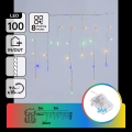 Aigostar - LED Guirlande lumineuse de Noël extérieure 100xLED/8 fonctions 3xAA 8x06m IP44 multicolore