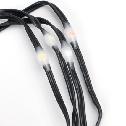Aigostar -LED Guirlande lumineuse d'extérieur pour Noël 150xLED/8 fonctions 3xAA 15,3m IP44 multicolore
