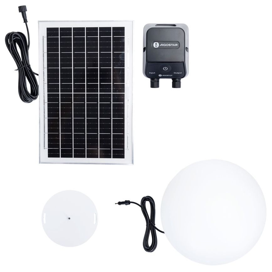 Aigostar - Lampe extérieure LED RGB dimmable MESH LED/35W/3,7V 4000mAh 2700-6500K IP65 ø 50 cm