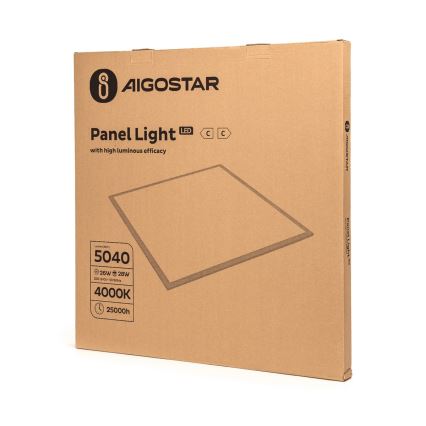 Aigostar - LED Panneau encastré LED/28W/230V 60x60 cm 4000K