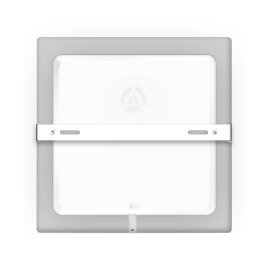 Aigostar - LED Plafonnier en saillie LED/18W/230V 4000K 22,6x22,6 cm blanc
