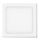 Aigostar - LED Plafonnier LED/12W/230V 17,3x17,3 cm 6500K blanc