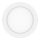 Aigostar - LED Plafonnier LED/12W/230V d. 17,4 cm 3000K blanc